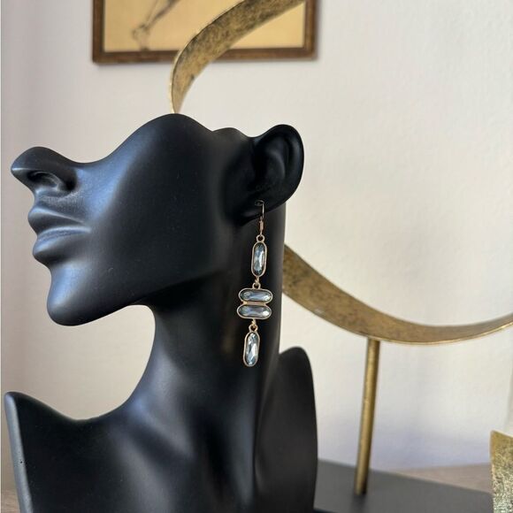 Bohemian drop earrings N532 - Picture 3 of 4